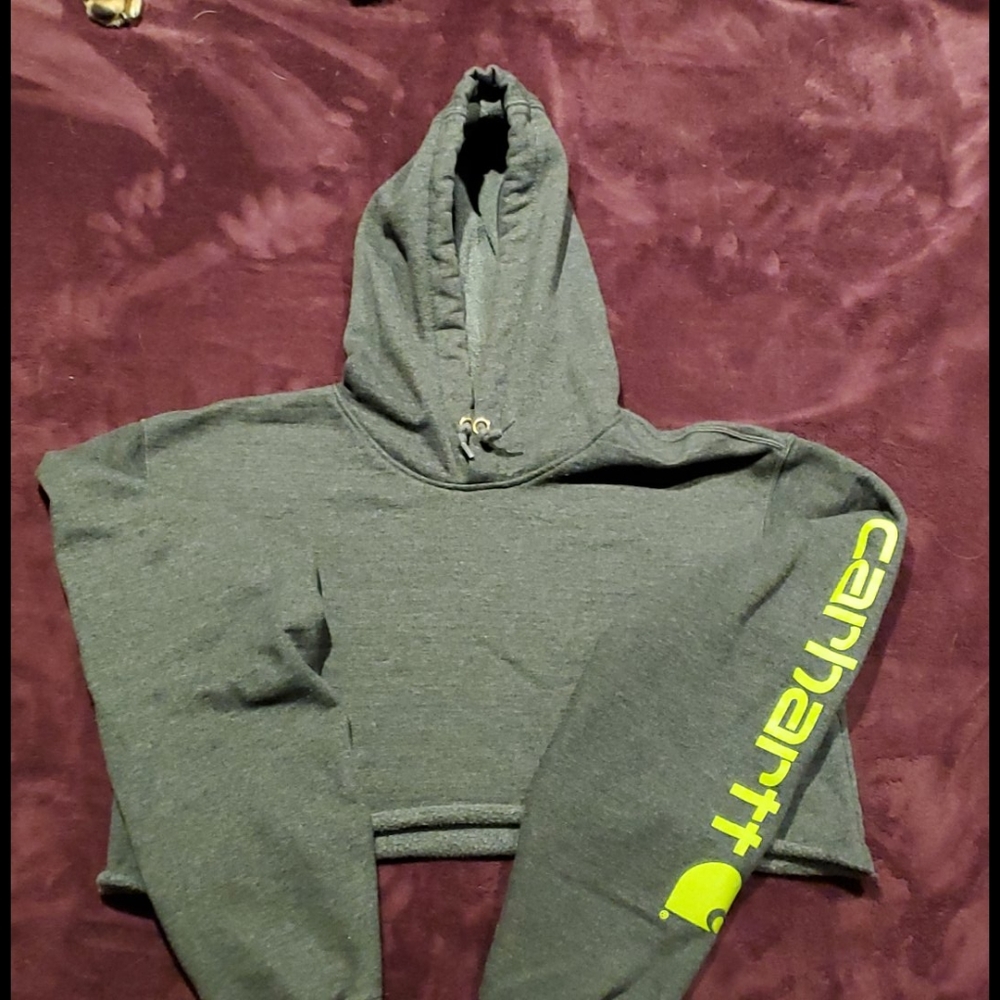 Cropped cathartt hoodie